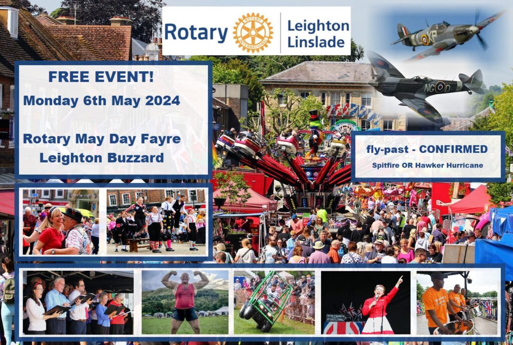 Rotary May Fayre secures BBMF Fly Past