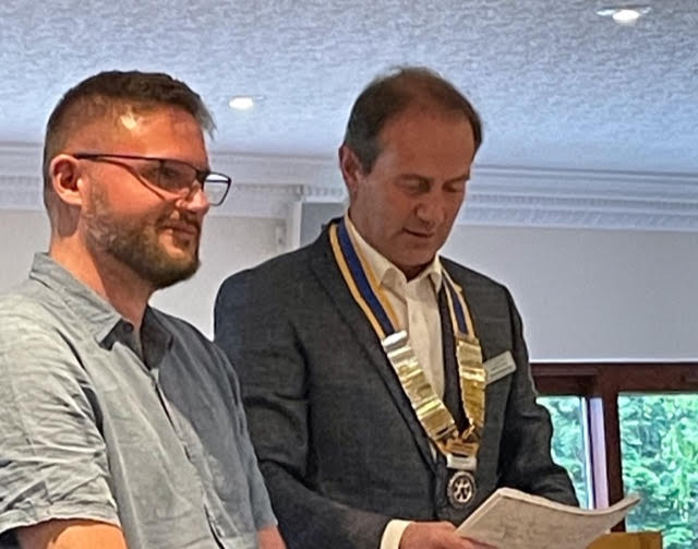 Leighton Linslade Rotary Welcomes Another New Member