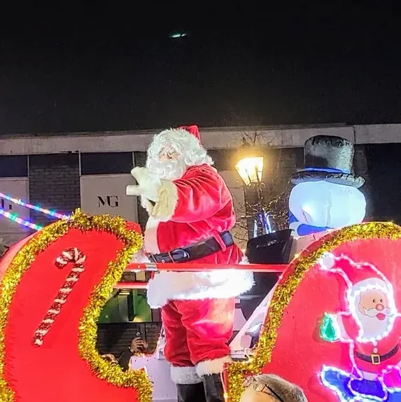 Rotary and Santa donate £10,000