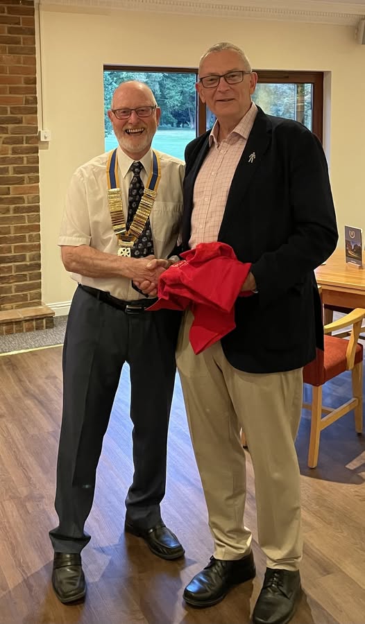 Rotary Welcomes Another New Member