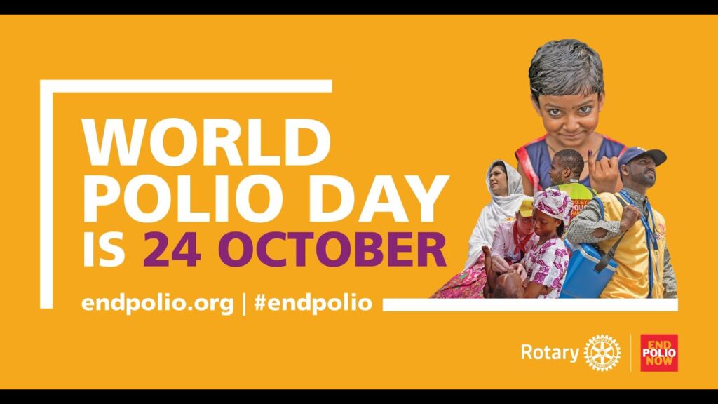 Rotary Supports World Polio Day Rotary Supports World Polio Day